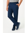 Calça Tactel Elastano Forrada Masculino Forro Butu Biru Azul